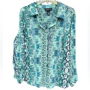 INC International Concepts Sheer Snake Print